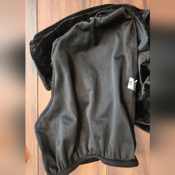 Velvet figure skating boot covers - Picture 2 of 5